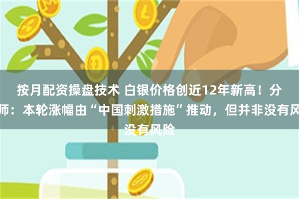 按月配资操盘技术 白银价格创近12年新高！分析师：本轮涨幅由“中国刺激措施”推动，但并非没有风险