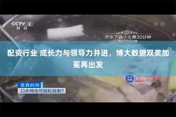 配资行业 成长力与领导力并进，博大数据双奖加冕再出发